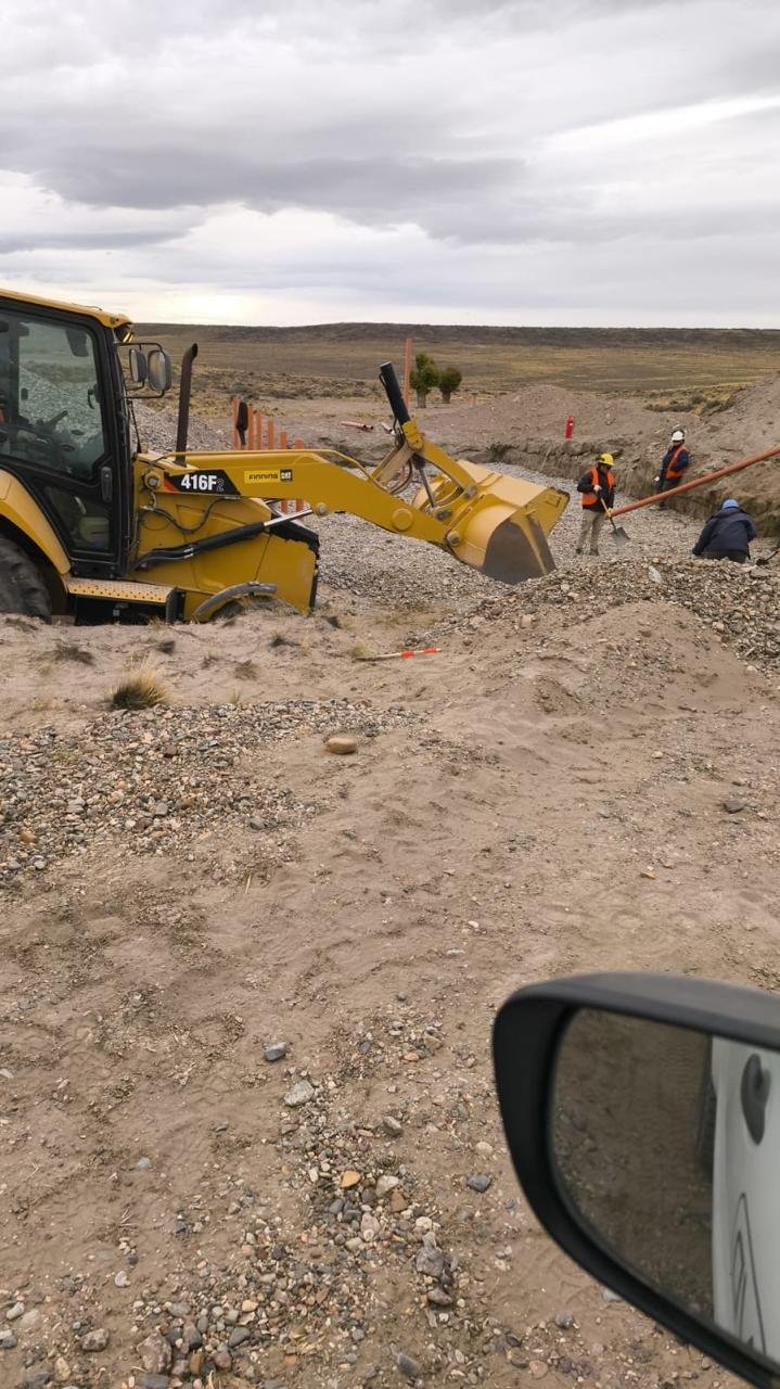 Instalación de cañerías y excavaciones